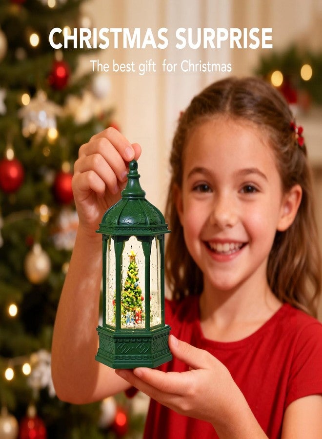 كرة ثلجية لعيد الميلاد من ميري بالس، كرات ثلجية مضيئة لامعة، زينة طاولة على شكل فانوس - شجرة عيد الميلاد - Image 4